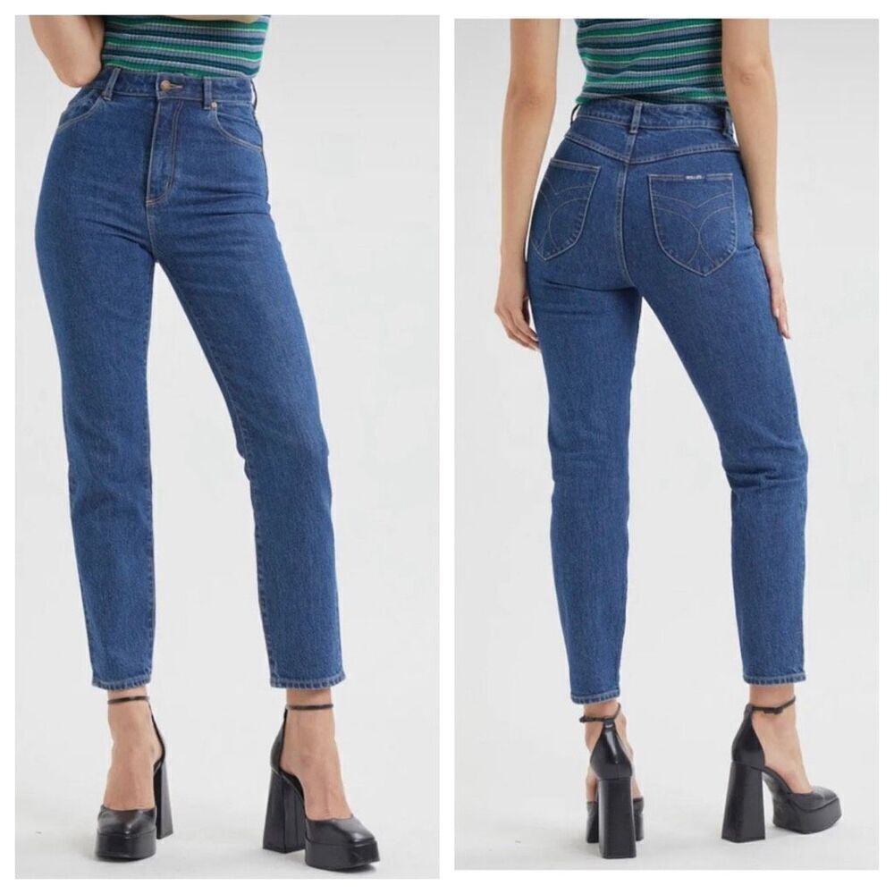 Rolla's Dusters High Rise Slim Leg Jeans Size 29